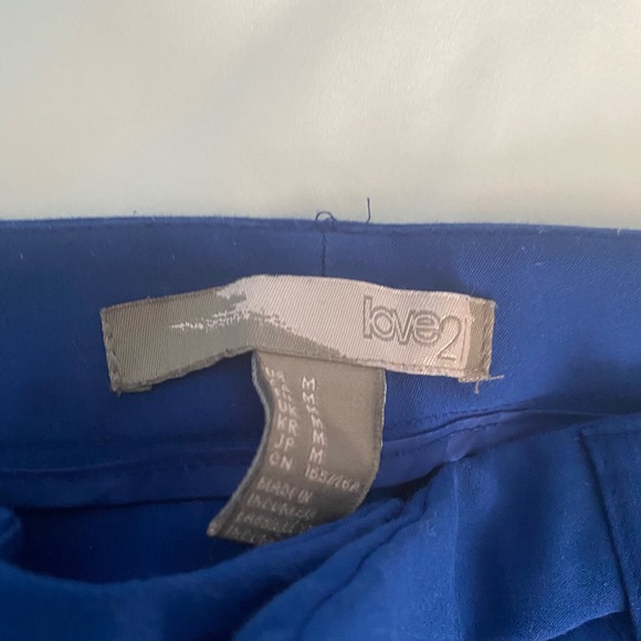 Blue tailored  pants - Picture 3 of 6